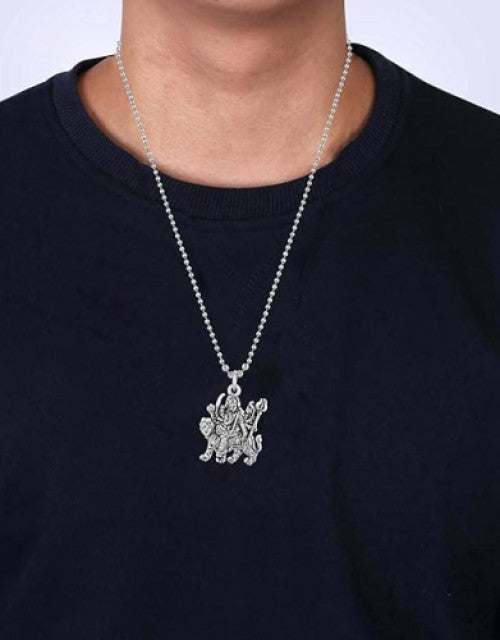 Maa Durga Sherawali Mata Rani God Religious Chain Pendant